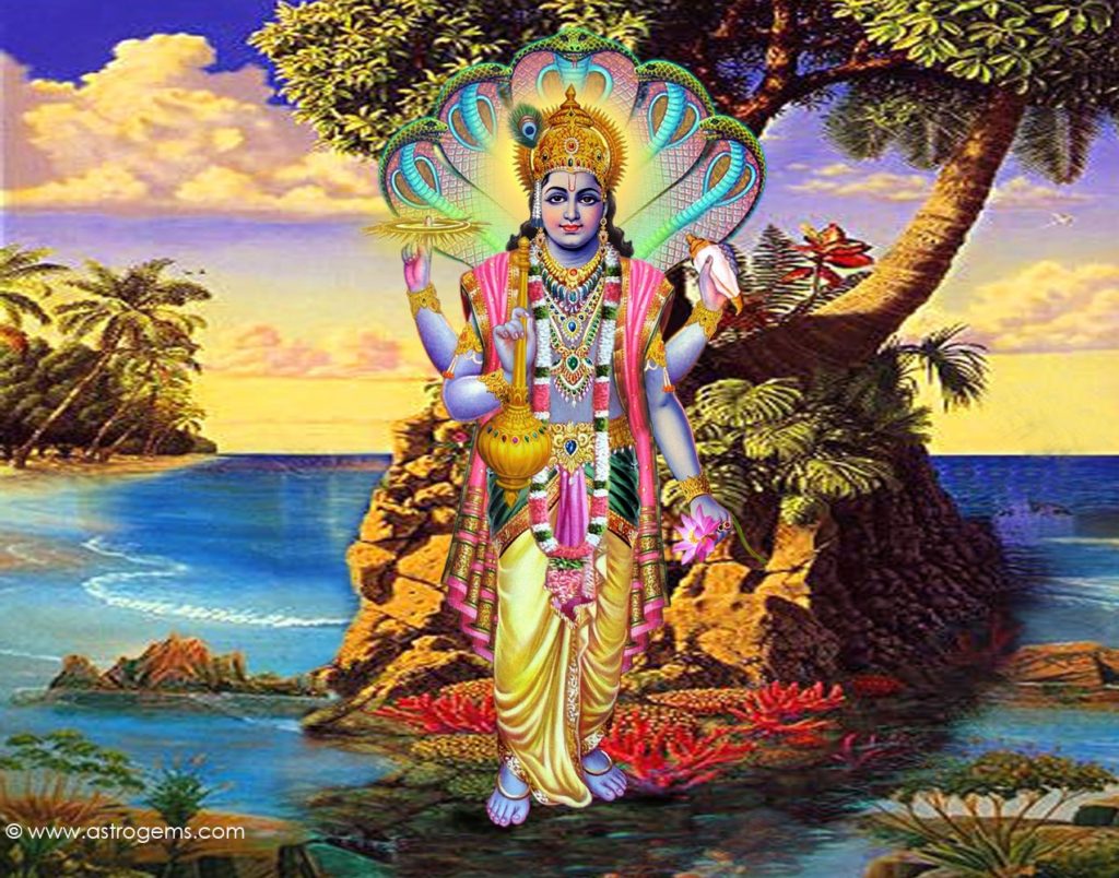 Lord Vishnu in dream meaning
