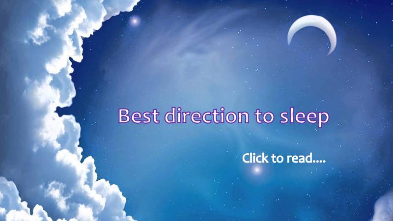 what is the best direction to sleep