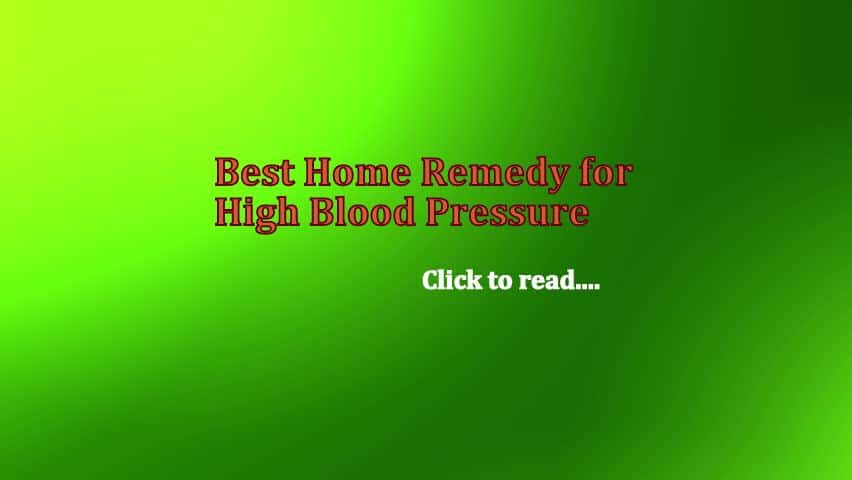 Supplements for High Blood Pressure
