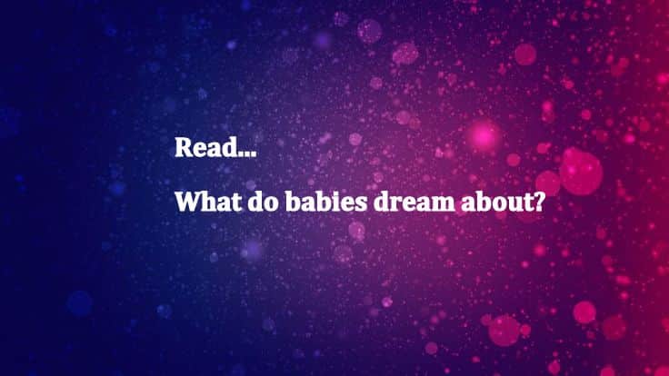 Dream about baby