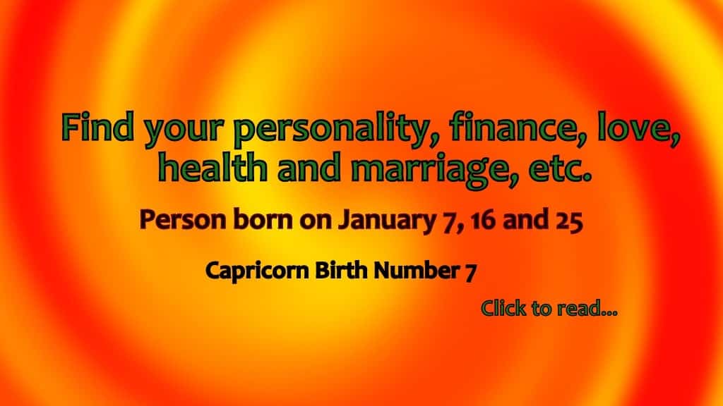 January birthday personality