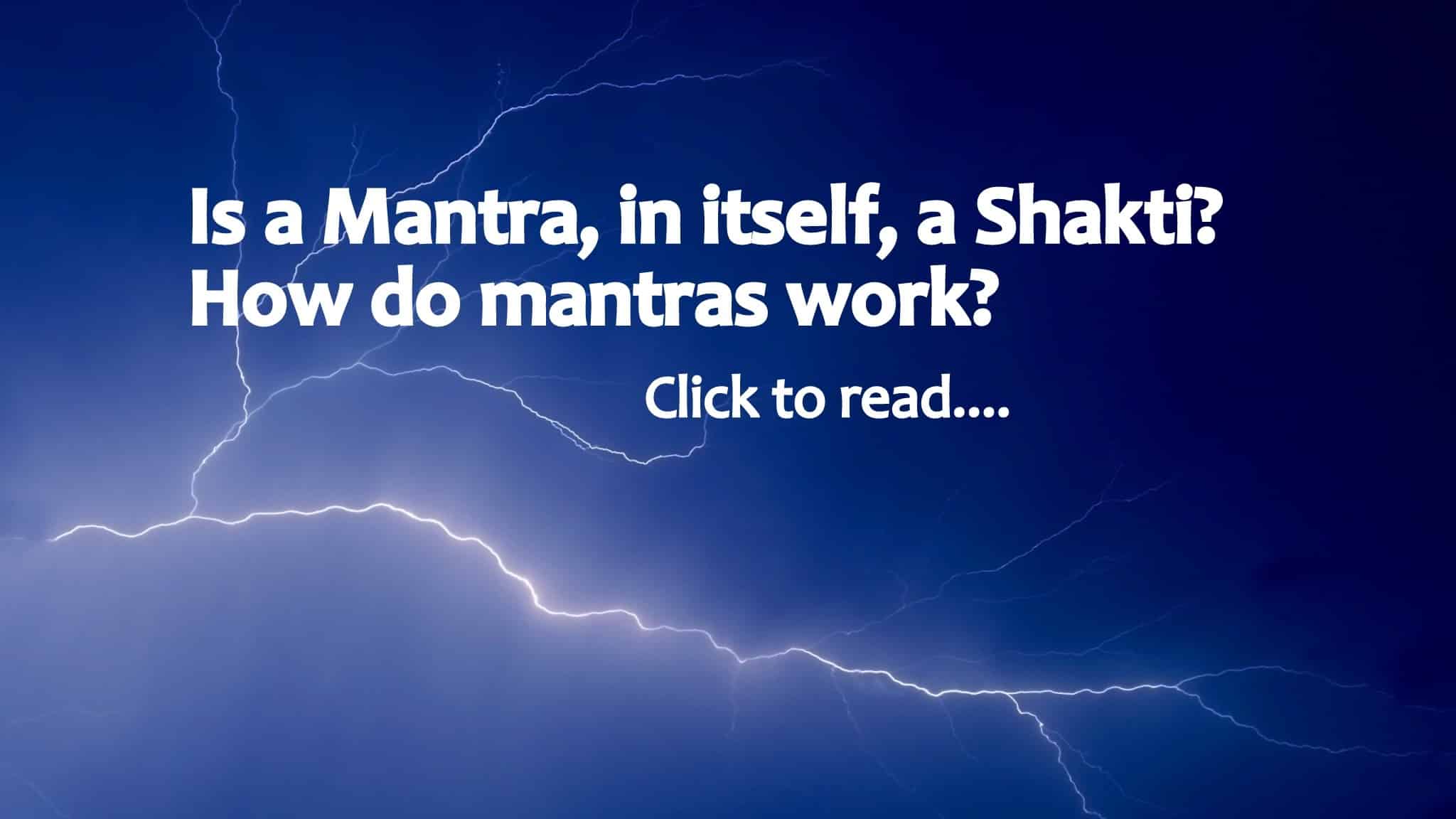 What is a mantra How a Mantra Can Lead to Transformation