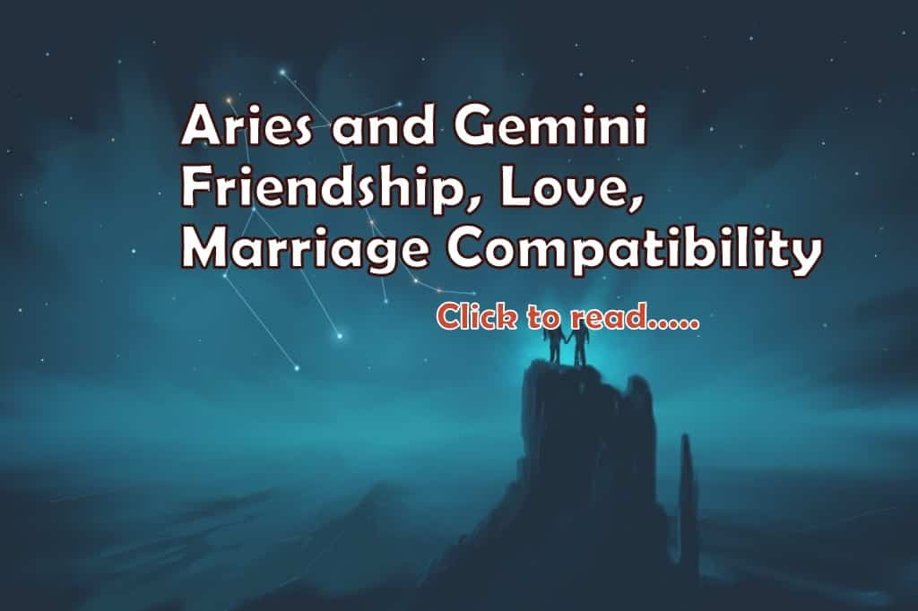 Aries and Gemini Compatibility for Aries Gemini friendship