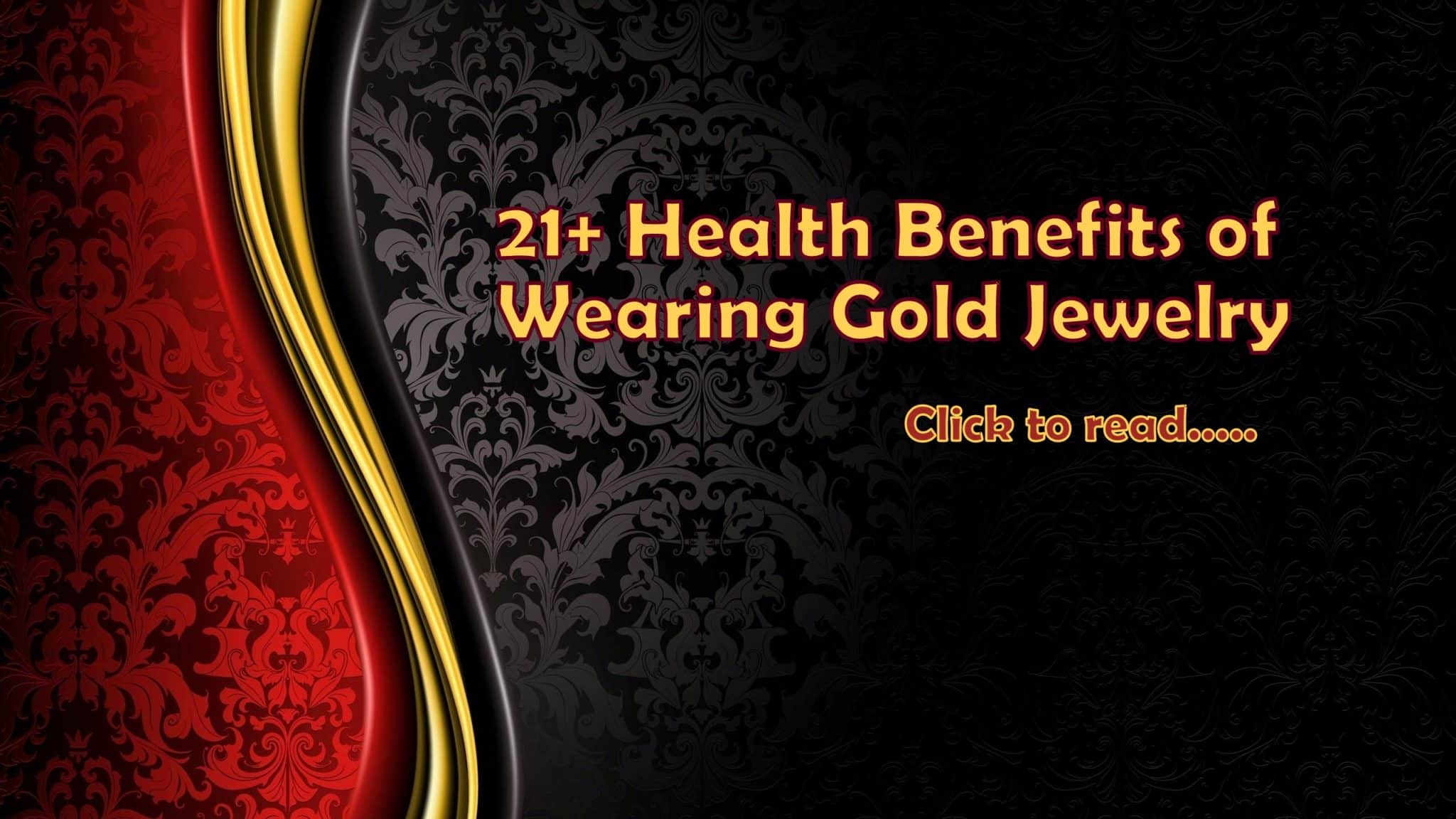 health benefits wearing gold