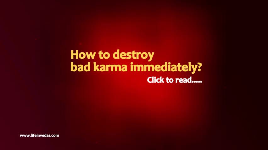 Karma quotes bad karma