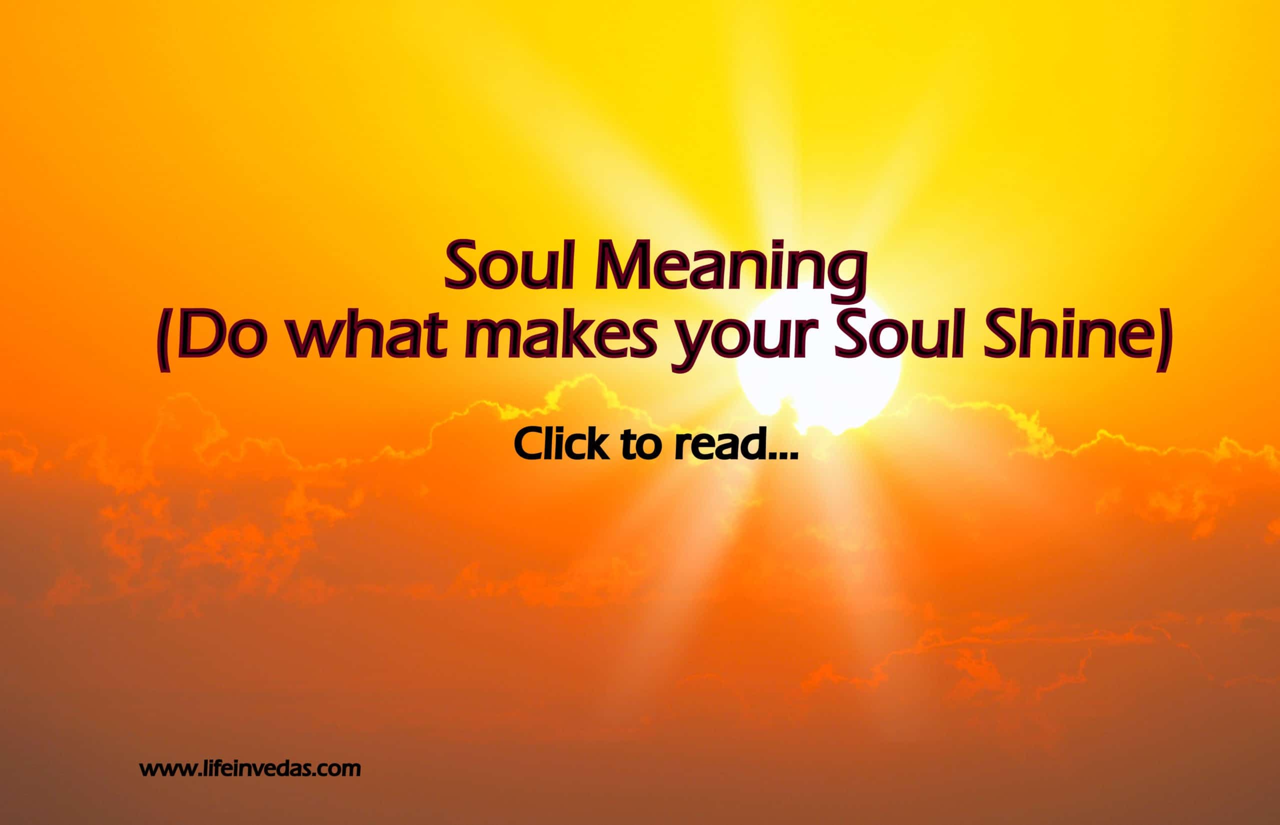 What does it mean to have a soul