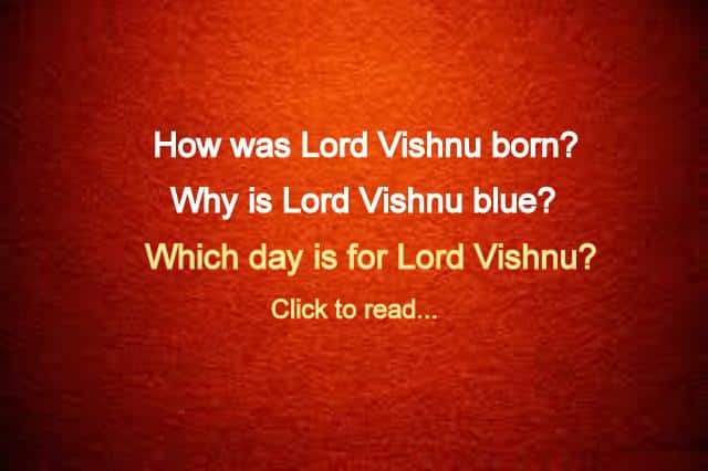 who is lord Vishnu