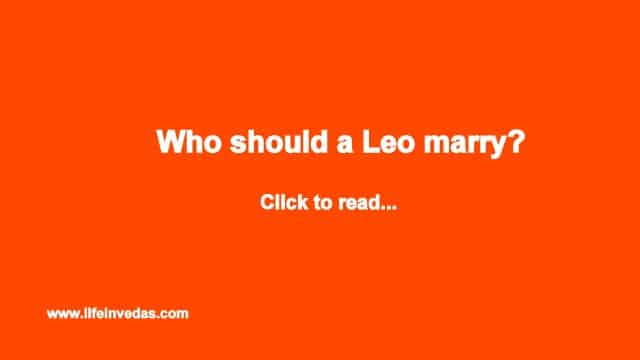 Best Love Match for Leo