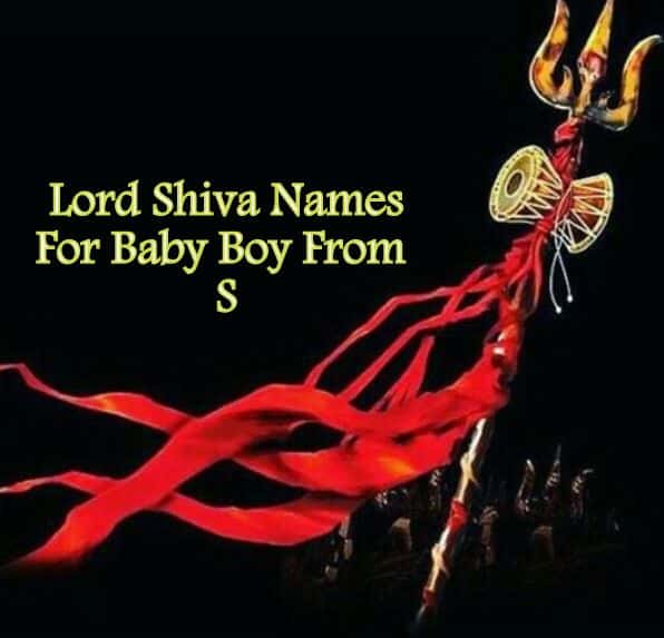 Lord Shiva Names For Baby Boy