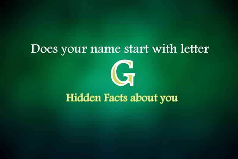 Meaning of Letter g