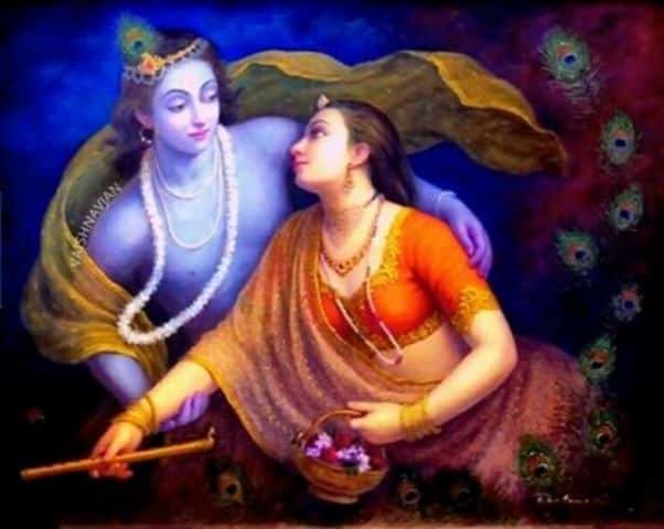 Lord Krishna and Goddess Radha